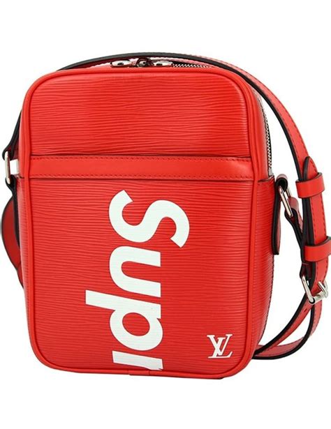 supreme lv shoulder bag retail price